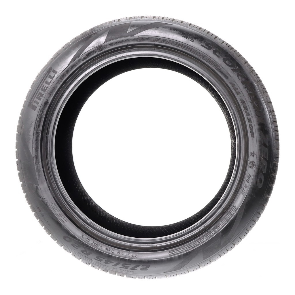 Set of (4) Used 275/45R20 Pirelli Scorpion Zero Run Flat 110H – 6-7.5/32 (VSF6)