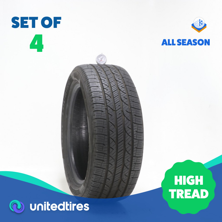 Set of (4) Used 225/50R17 Kelly Edge Touring A/S 94V – 8.5-9/32