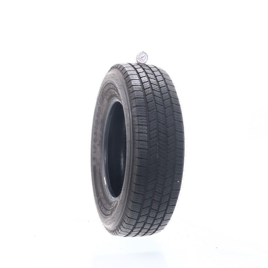 Set of (4) Used LT 225/75R16 Firestone Transforce CV2 Enliten – 9.5-10.5/32