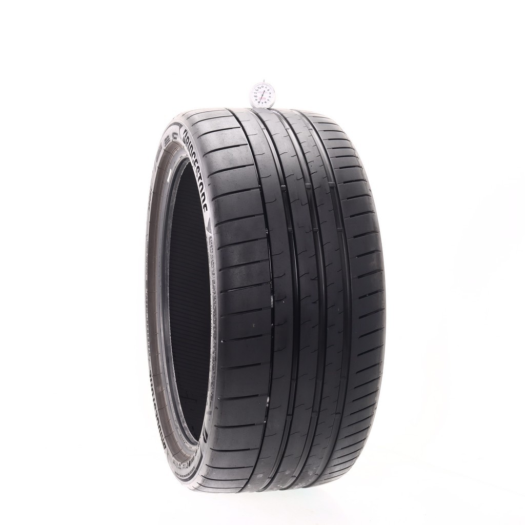 Set of (2) Used 275/35ZR21 Bridgestone Potenza Sport Enliten ND0 103Y – 7.5/32