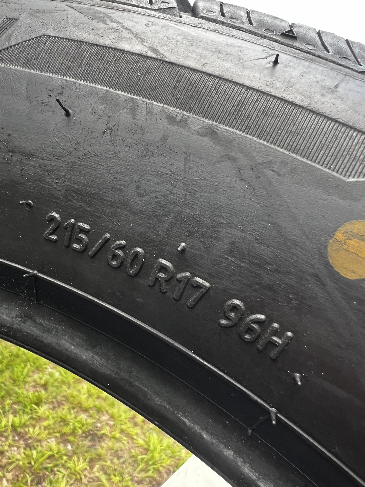 Tire New BFGoodrich Advantage Control 215/60R17 96H DOT.1125 11/32 New
