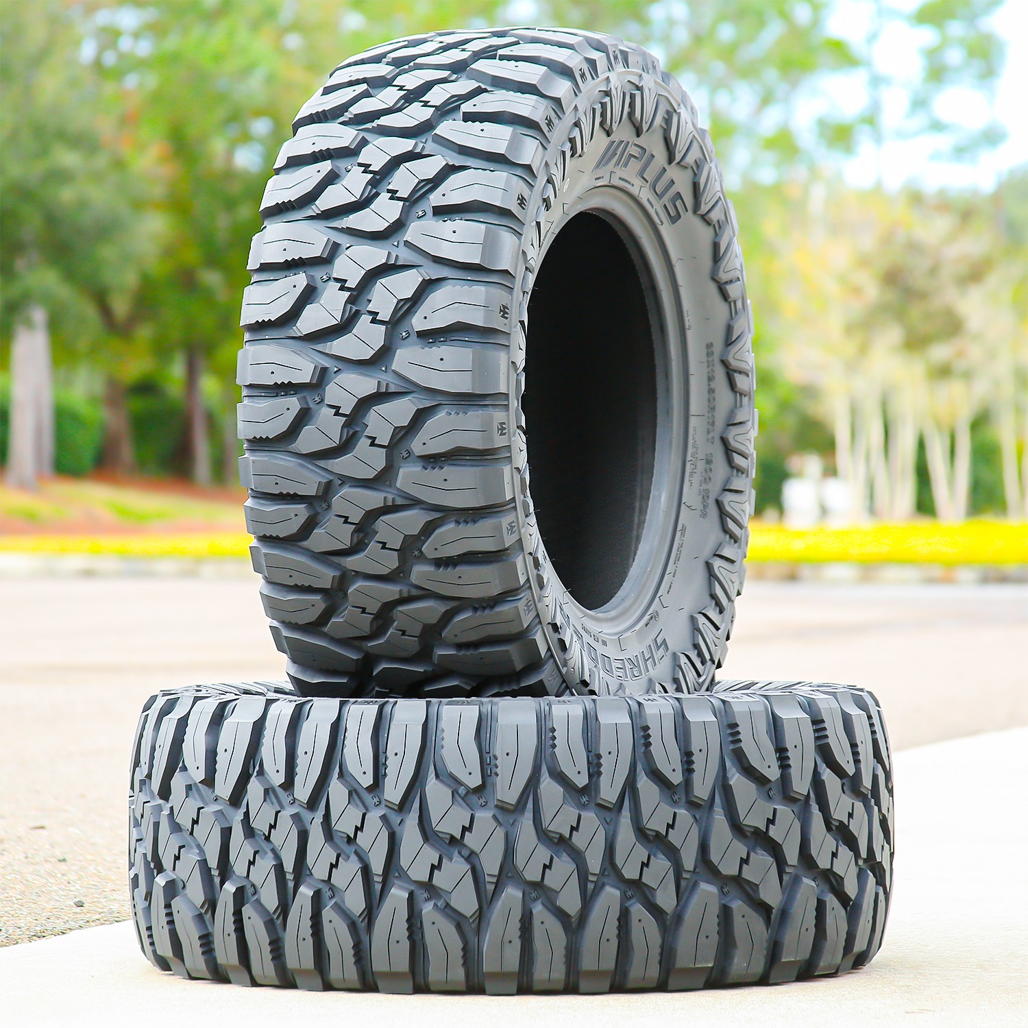 4 Tires Aplus Shredder MT LT 33X12.50R20 Load E 10 Ply M/T Mud