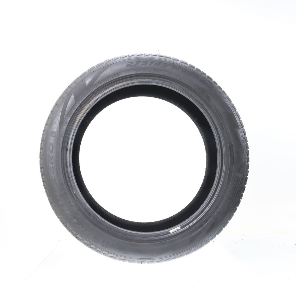 Set of (4) Used 275/45R21 Pirelli Scorpion Zero LR PNCS 110Y – 6-7.5/32
