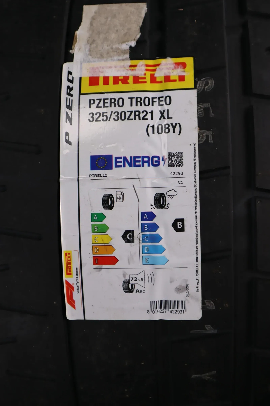 PIRELLI PZERO TROFEO Tyres 325/30ZR21 XL 108Y 19293P 42293 DOT 5023 NEW