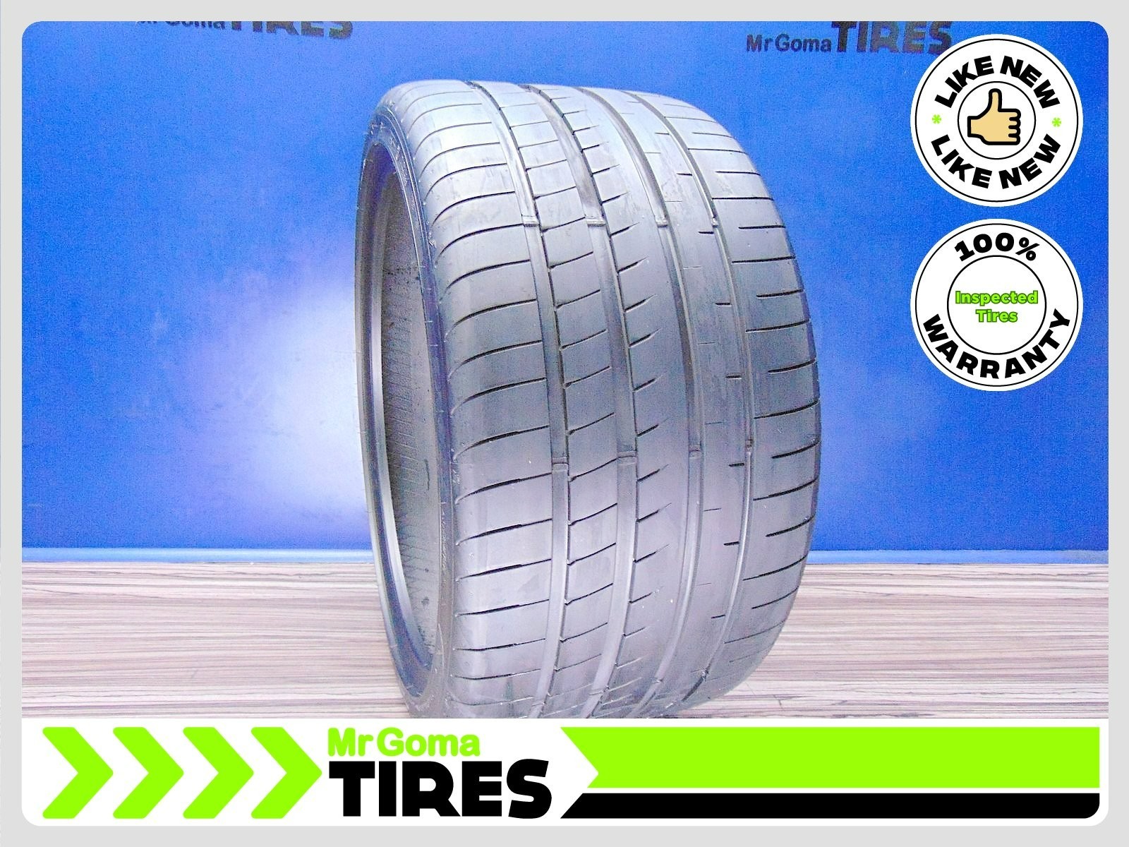 1 GOODYEAR EAGLE F1 ASYMMETRIC 3 NA0 XL 305/30ZR21 USED TIRE 79% LIFE 3053021
