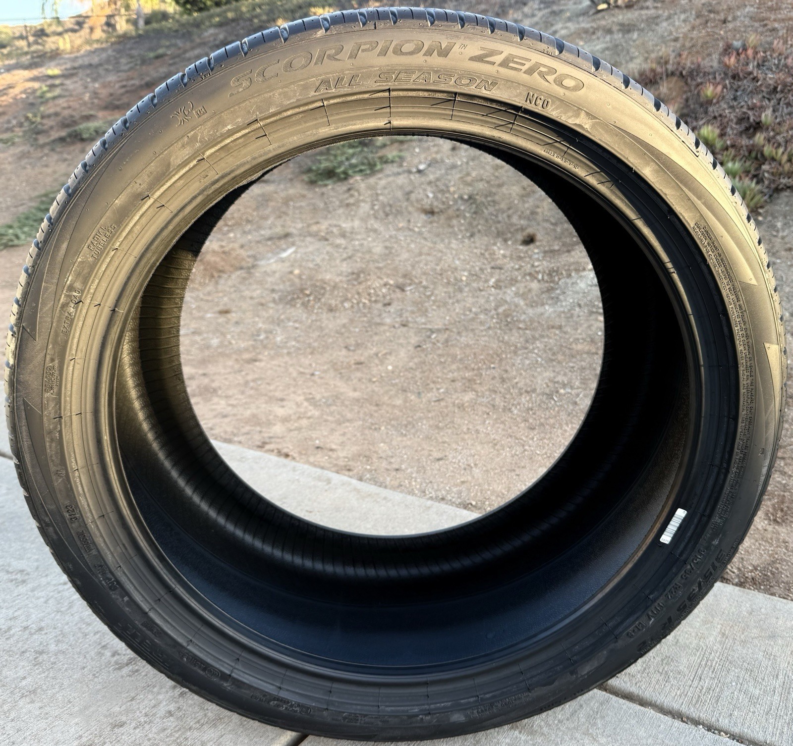 Set of TWO BRAND NEW 315/35R22 111V Pirelli Scorpion Zero A/S All Season Tires