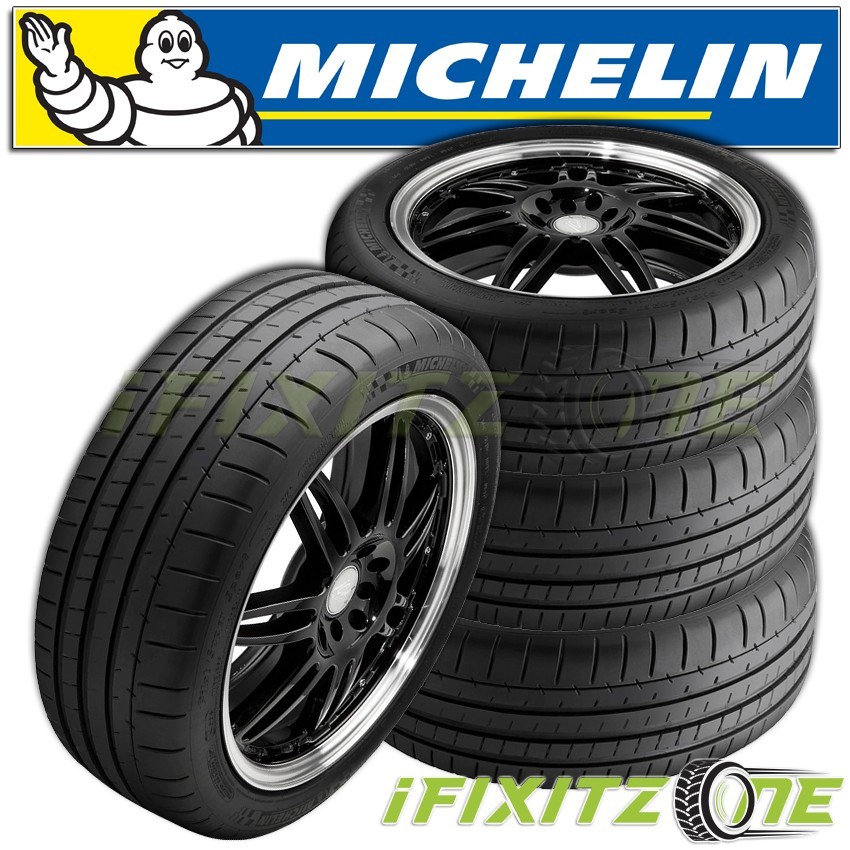 4 Michelin Pilot Super Sport 295/35R19 100Y Ultra-High Performance Summer Tires