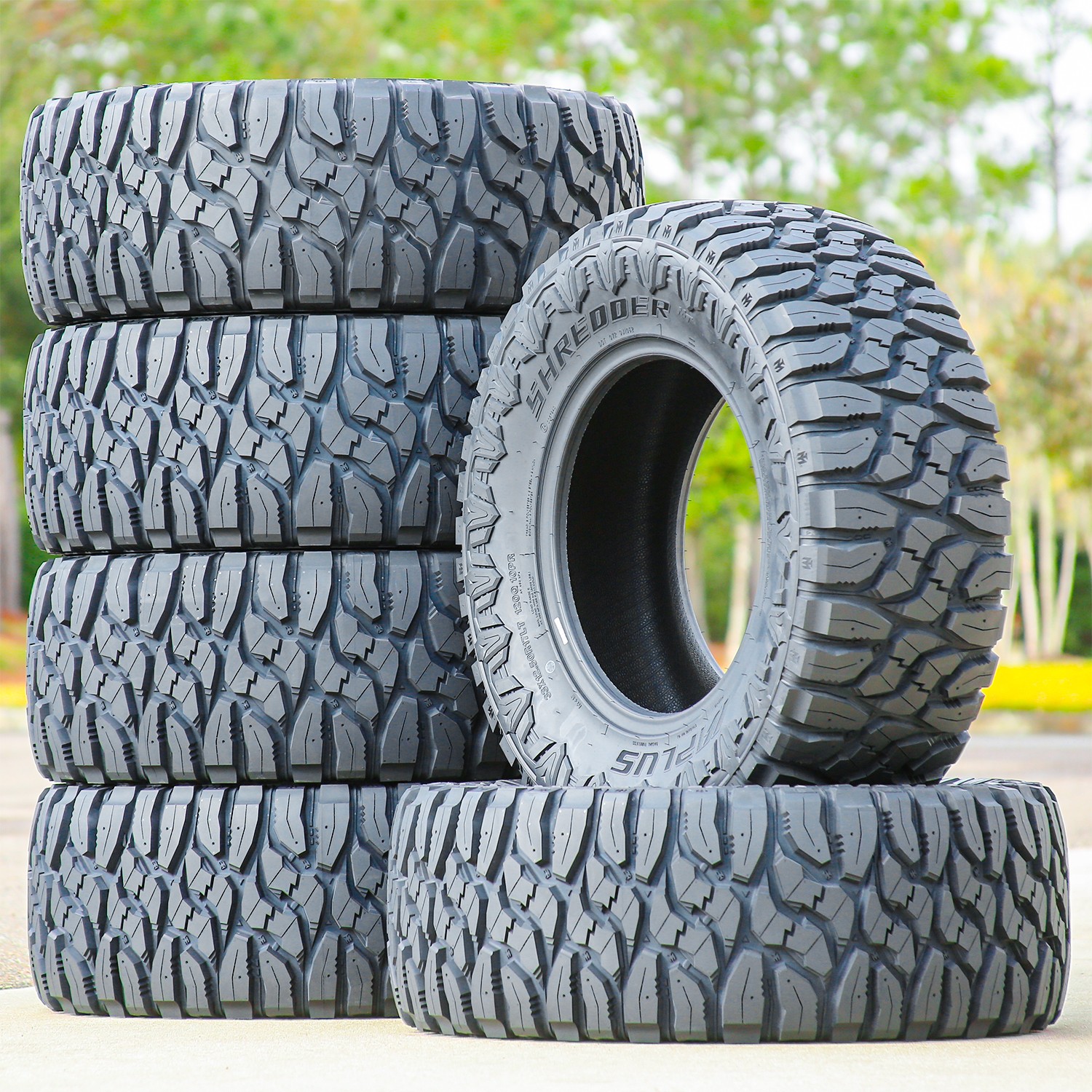 4 Tires Aplus Shredder MT LT 33X12.50R20 Load E 10 Ply M/T Mud
