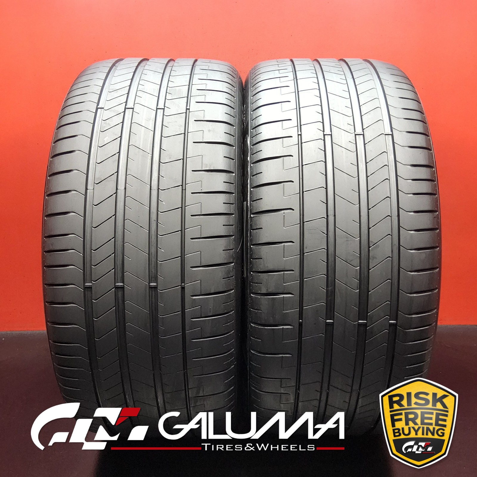 Set of 2 Tires LikeNEW Pirelli P Zero PZ4 Run Flat 315/35R22 315/35/22 XL #87856
