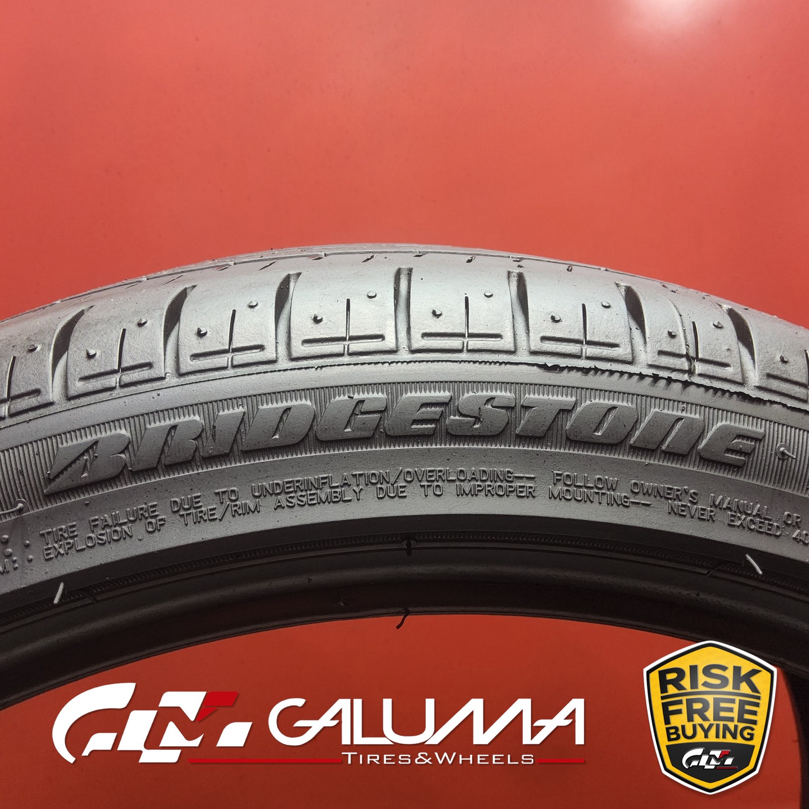 1 Tire Bridgestone Turanza ER33 255/35R18 255/35/18 2553518 No Repairs #96193