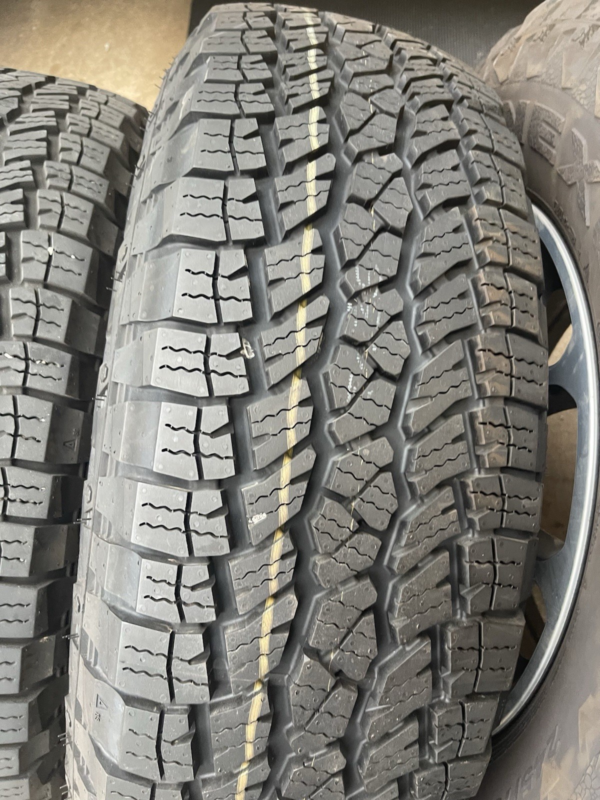 Tires Only 7909 Miles On Them 1 of Them Have 0 Miles On It. New