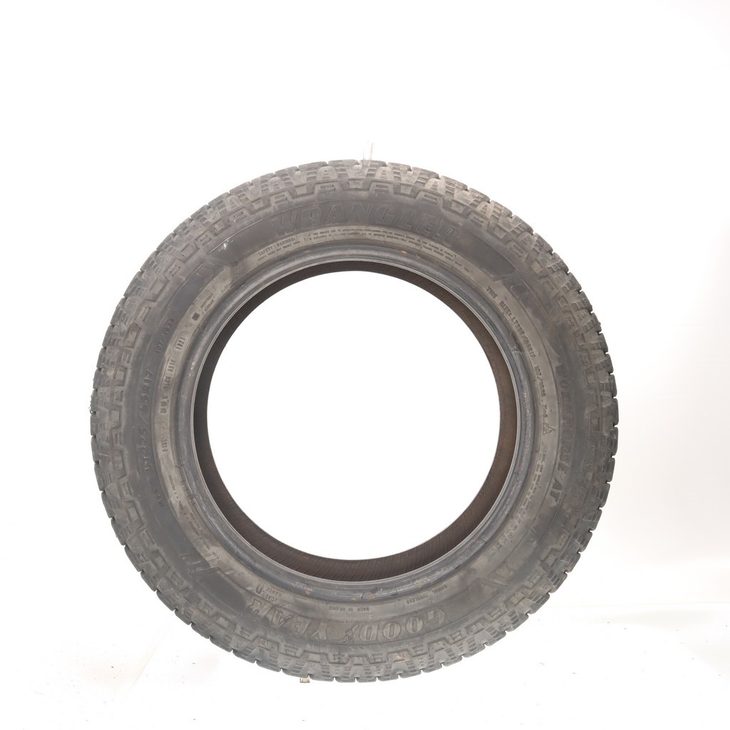 Used LT 225/65R17 Goodyear Wrangler Workhorse AT 107/103S – 9/32