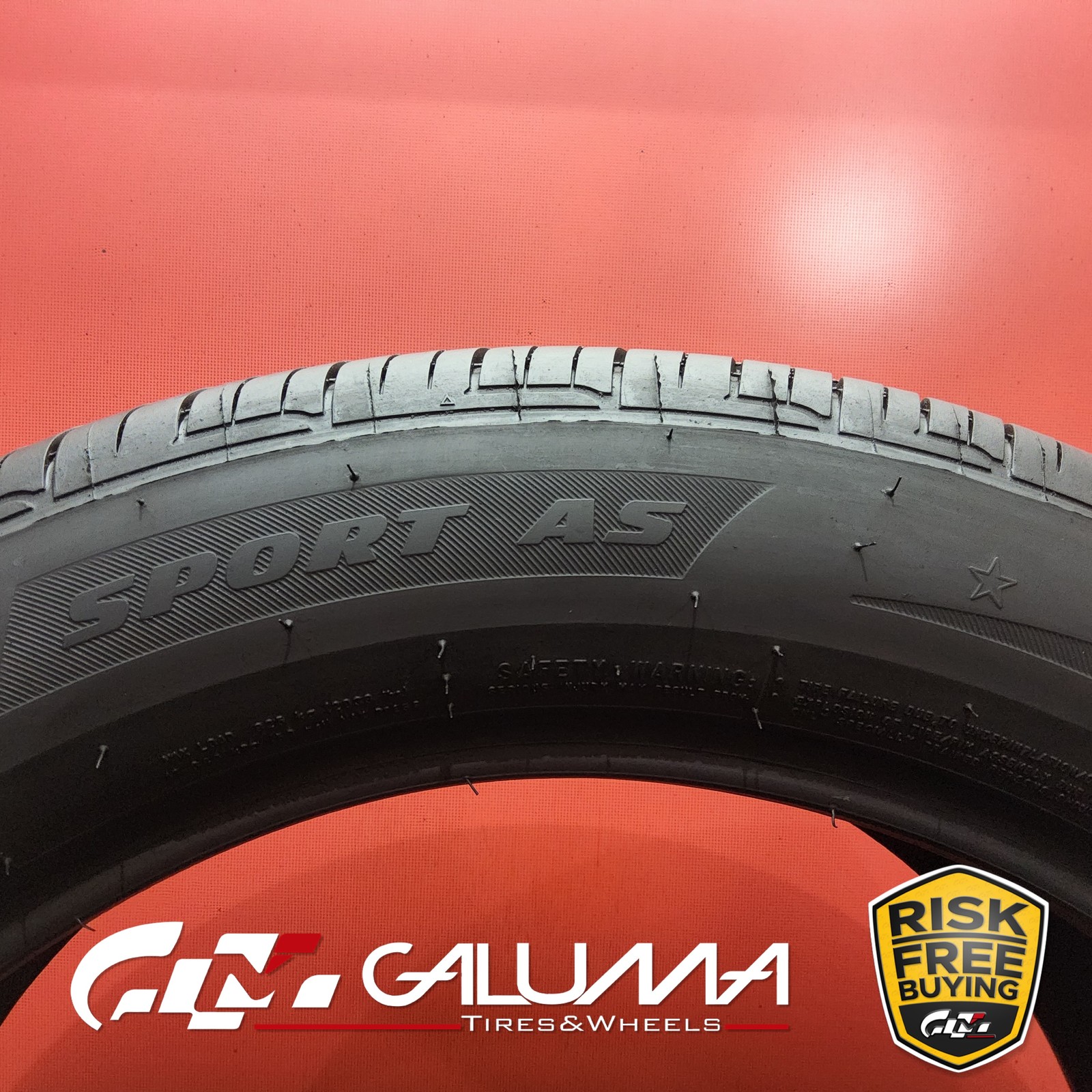 Set of 2 Tires Bridgestone Dueler H/P Sport AS RFT ★ 245/50R19 No Repairs #96199