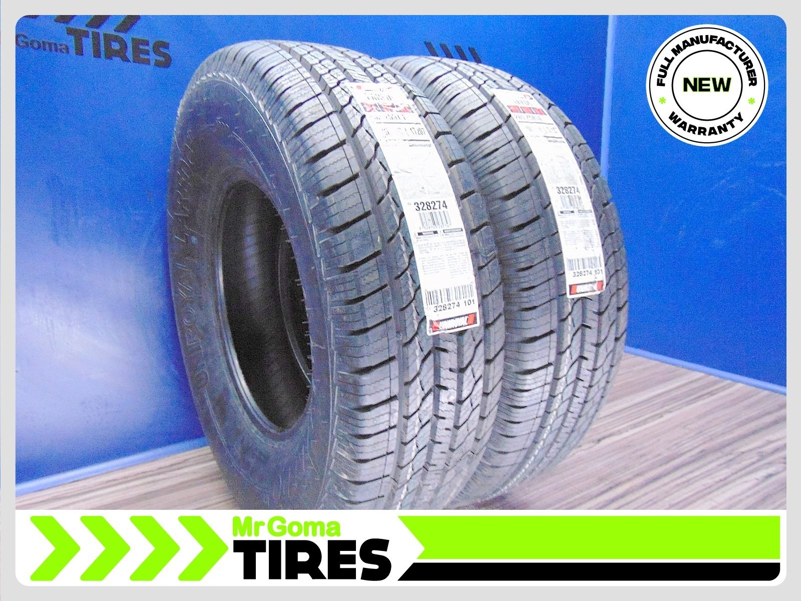 2 NEW TIRES UNIROYAL LAREDO ALL TERRAIN 265/75R16 116T DOT 2023 2657516