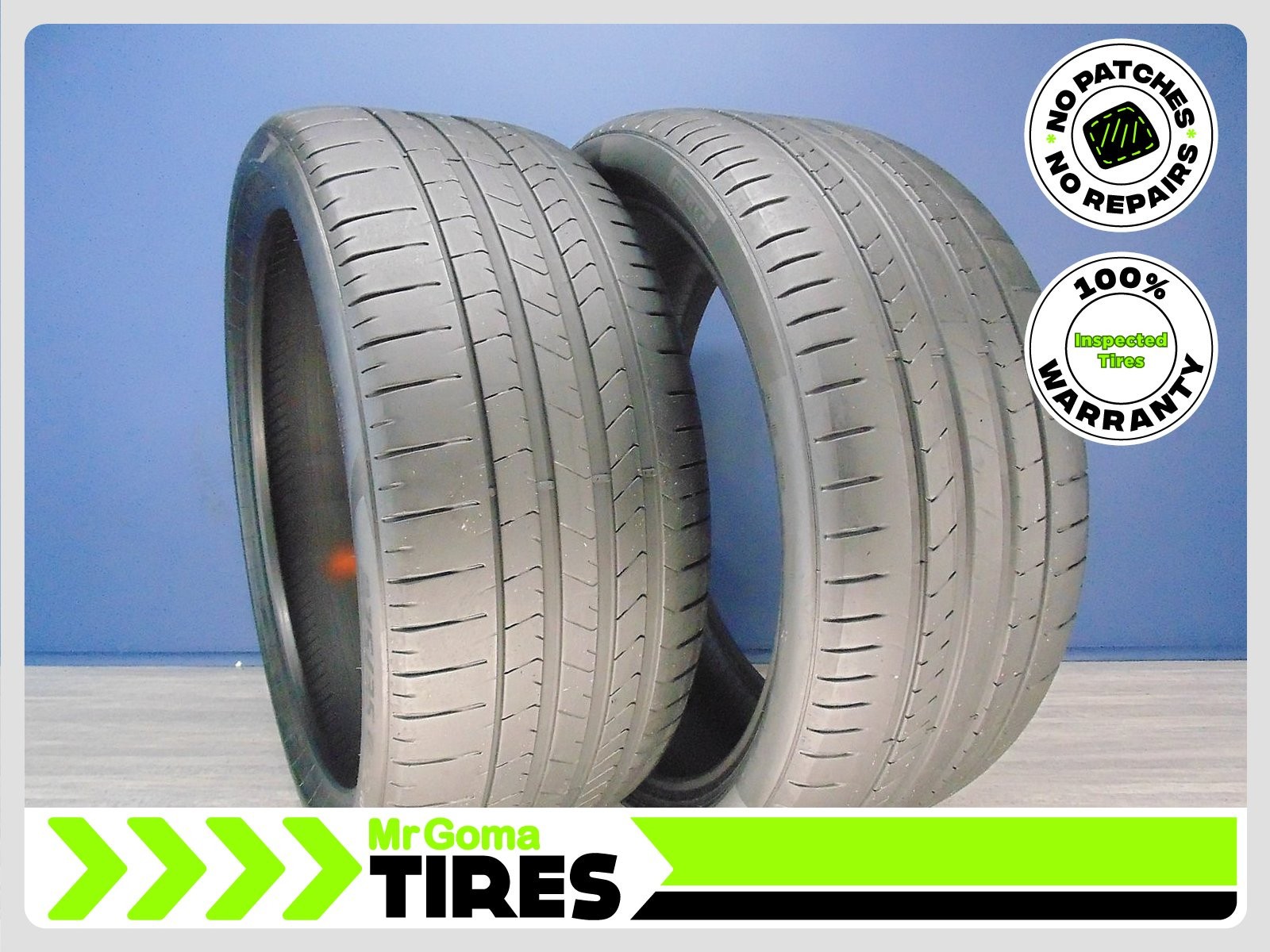 2 PIRELLI P ZERO PZ4 II 275/35R22 USED TIRES 6.6/32 TREAD NO PATCH PZERO 2753522