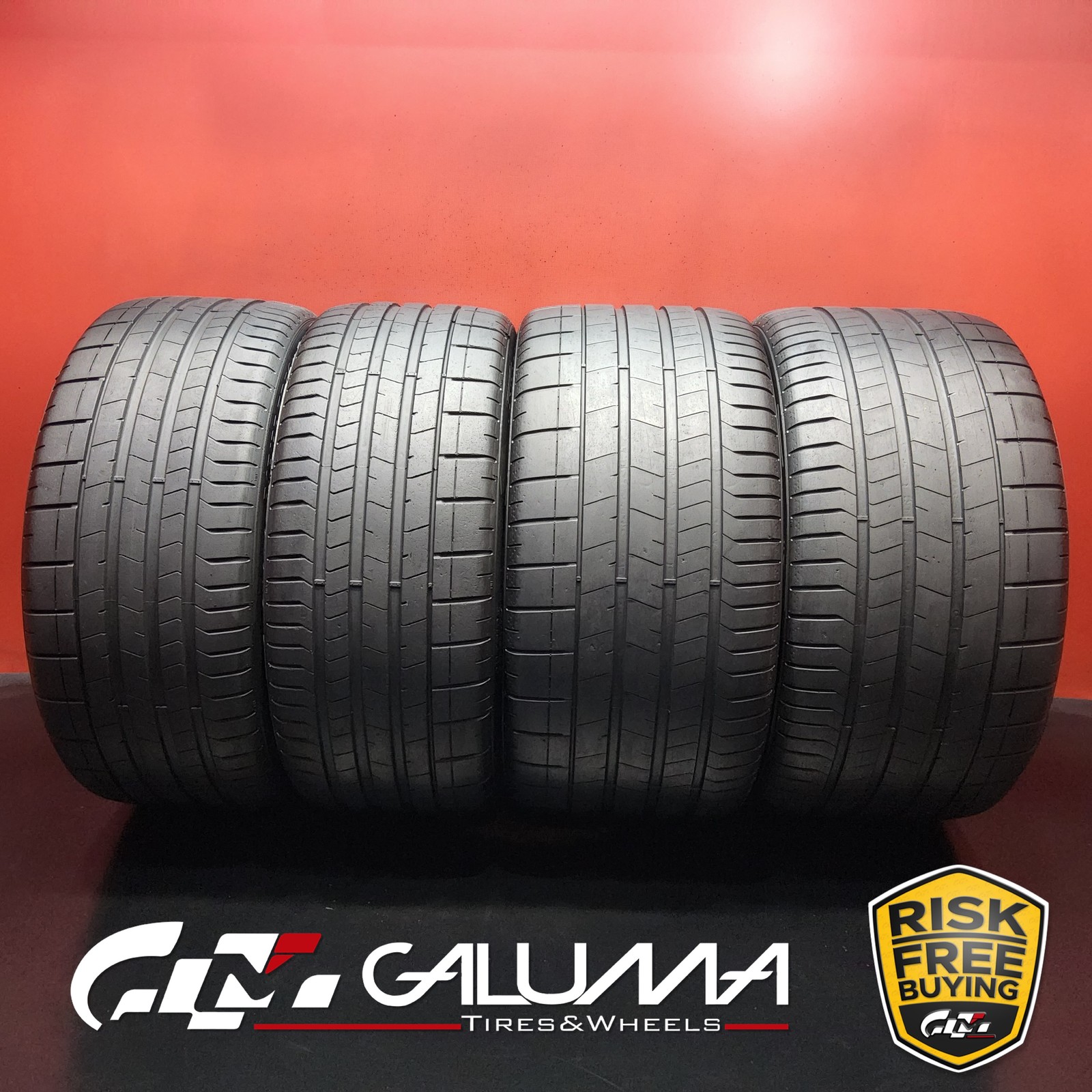 Set of 4 Tires Pirelli P-Zero (PZ4) (F02) XL 245/35ZR20 & 305/30ZR20 #95578