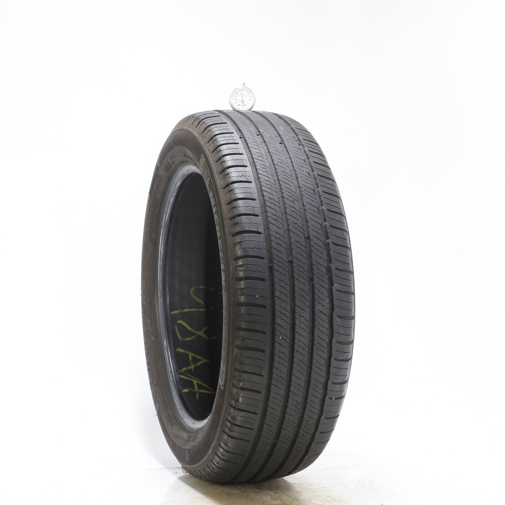 Set of (4) Used 225/55R19 Michelin Primacy Tour A/S 99V – 5.5-7/32