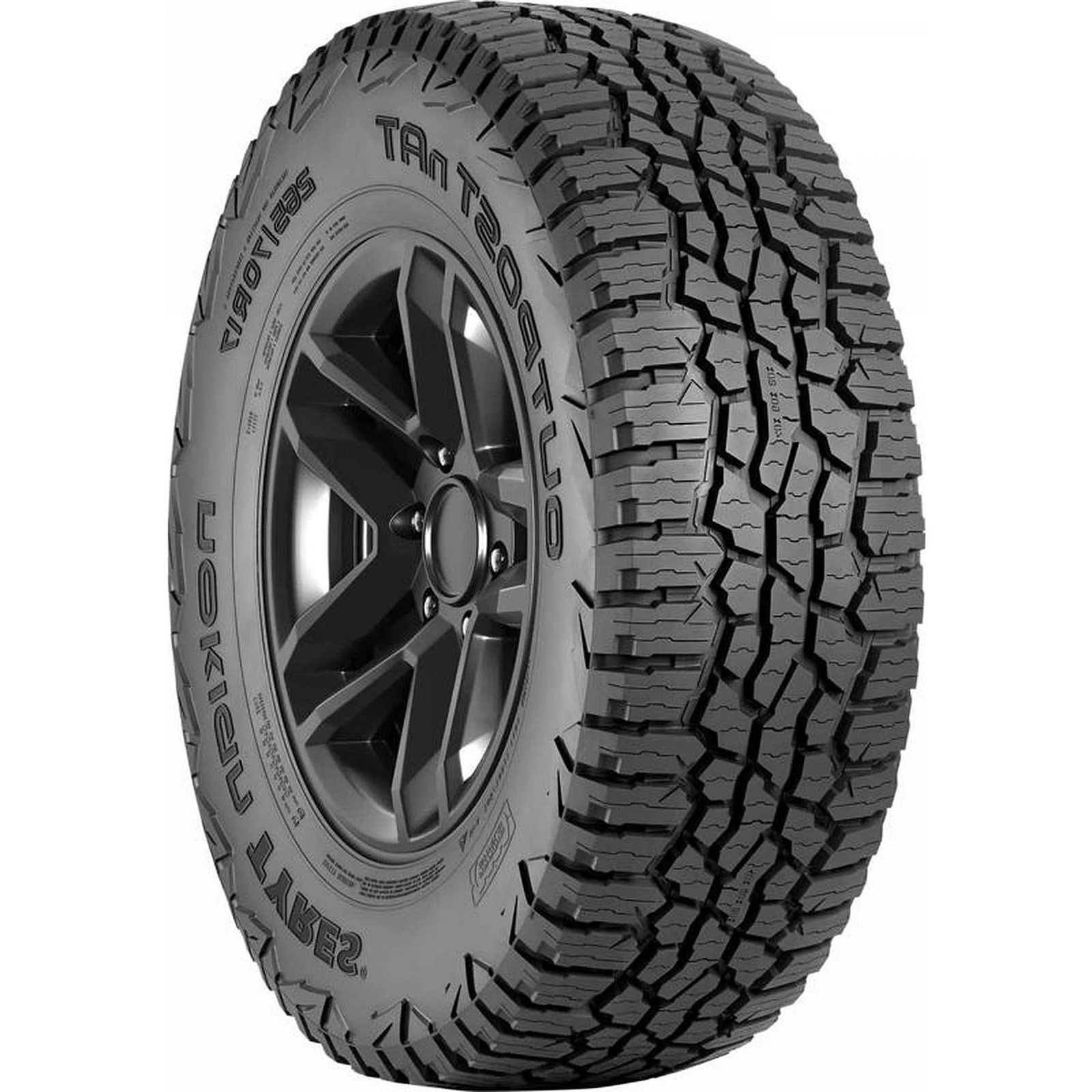 Set of 2 Nokian Outpost nAT LT265/70R18/10 10-Ply 124S Tires 2657018 265 70 18