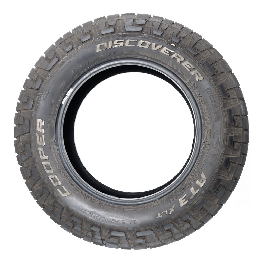 Used LT 265/70R18 Cooper Discoverer AT3 XLT 124/121S – 9/32