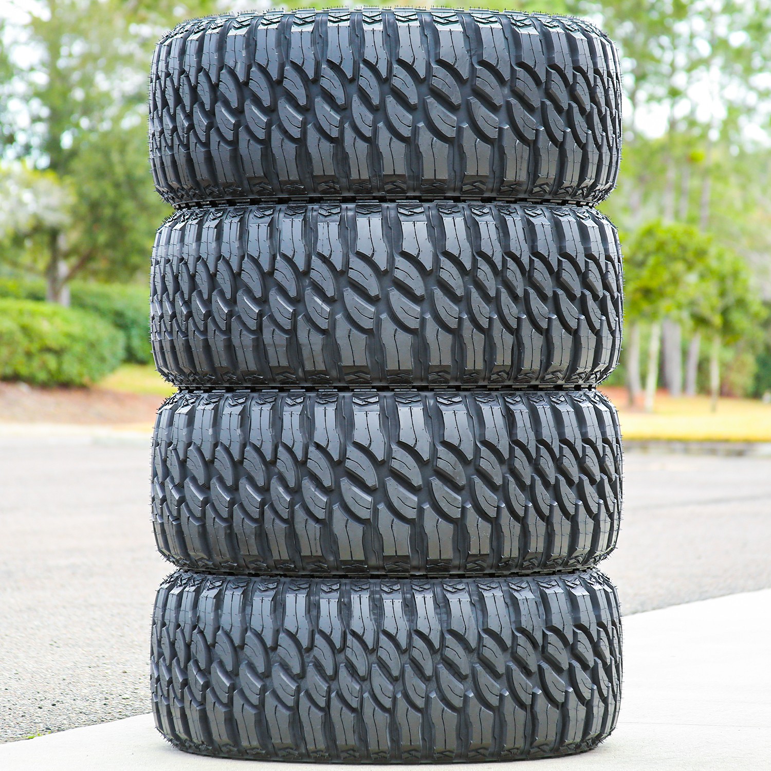 4 Tires Atlas Paraller M/T LT 305/55R20 Load E 10 Ply MT Mud