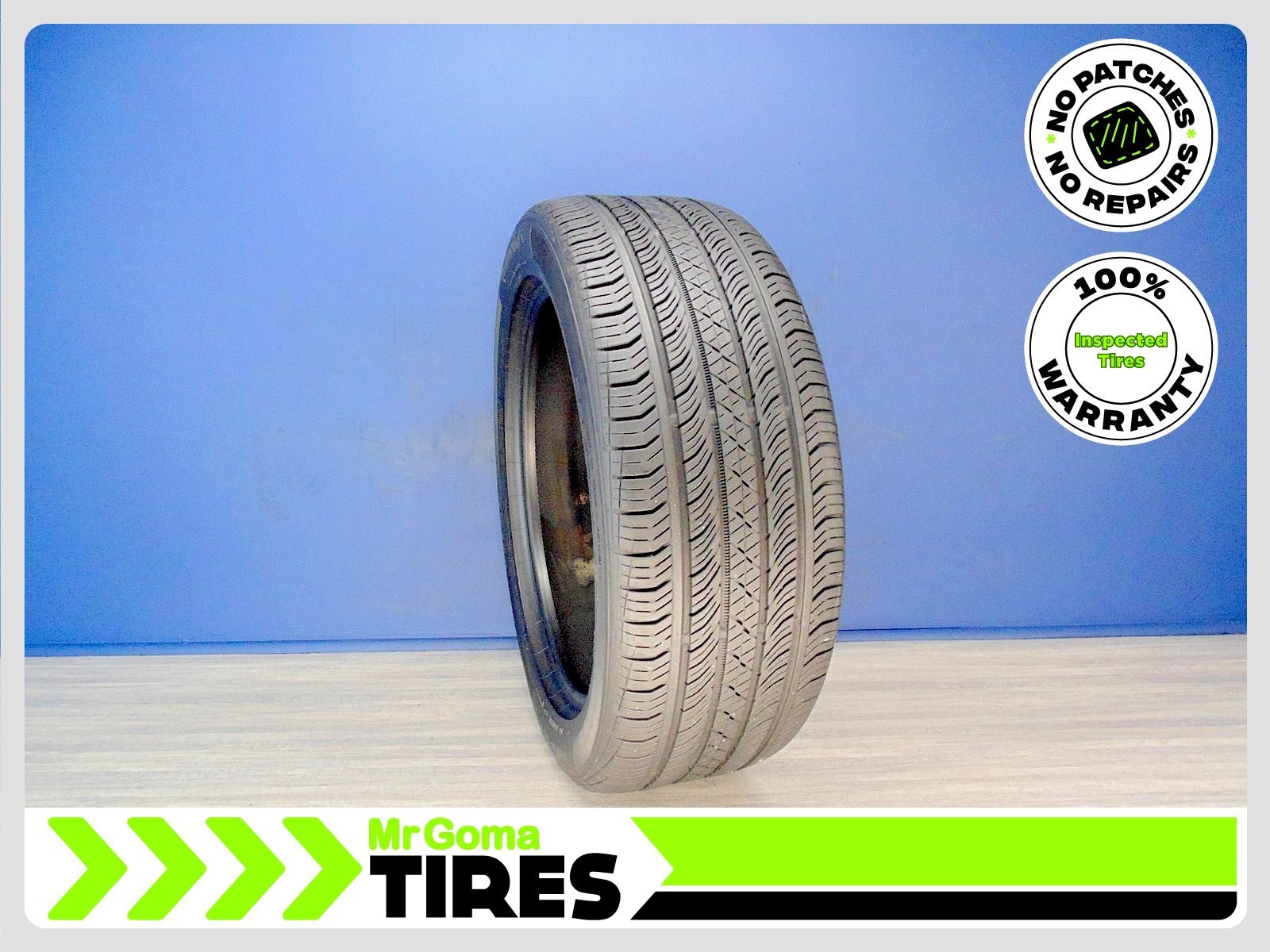 1 CONTINENTAL PROCONTACT TX 235/50R19 USED TIRE 7.3/32 TREAD NO PATCH 2355019