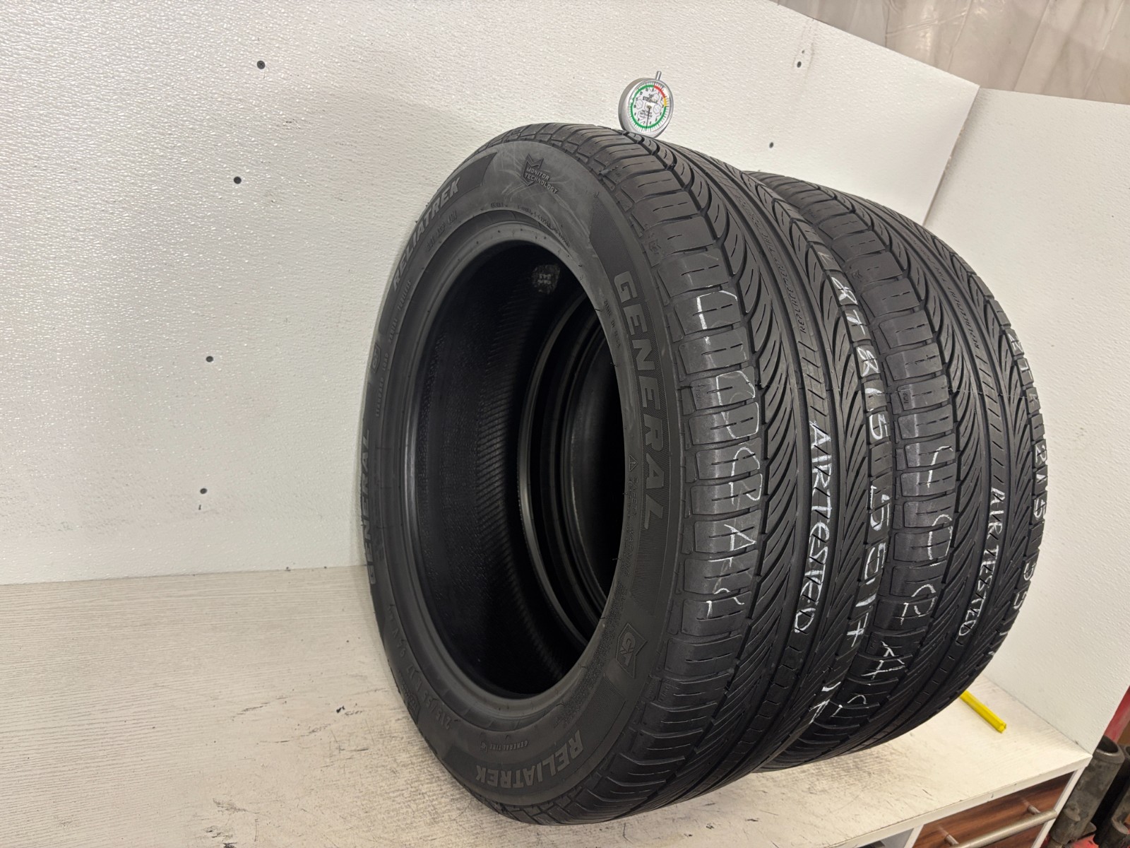 NO SHIPPING ONLY LOCAL PICK UP 2 Tires 215 55 17 General Reliatrek