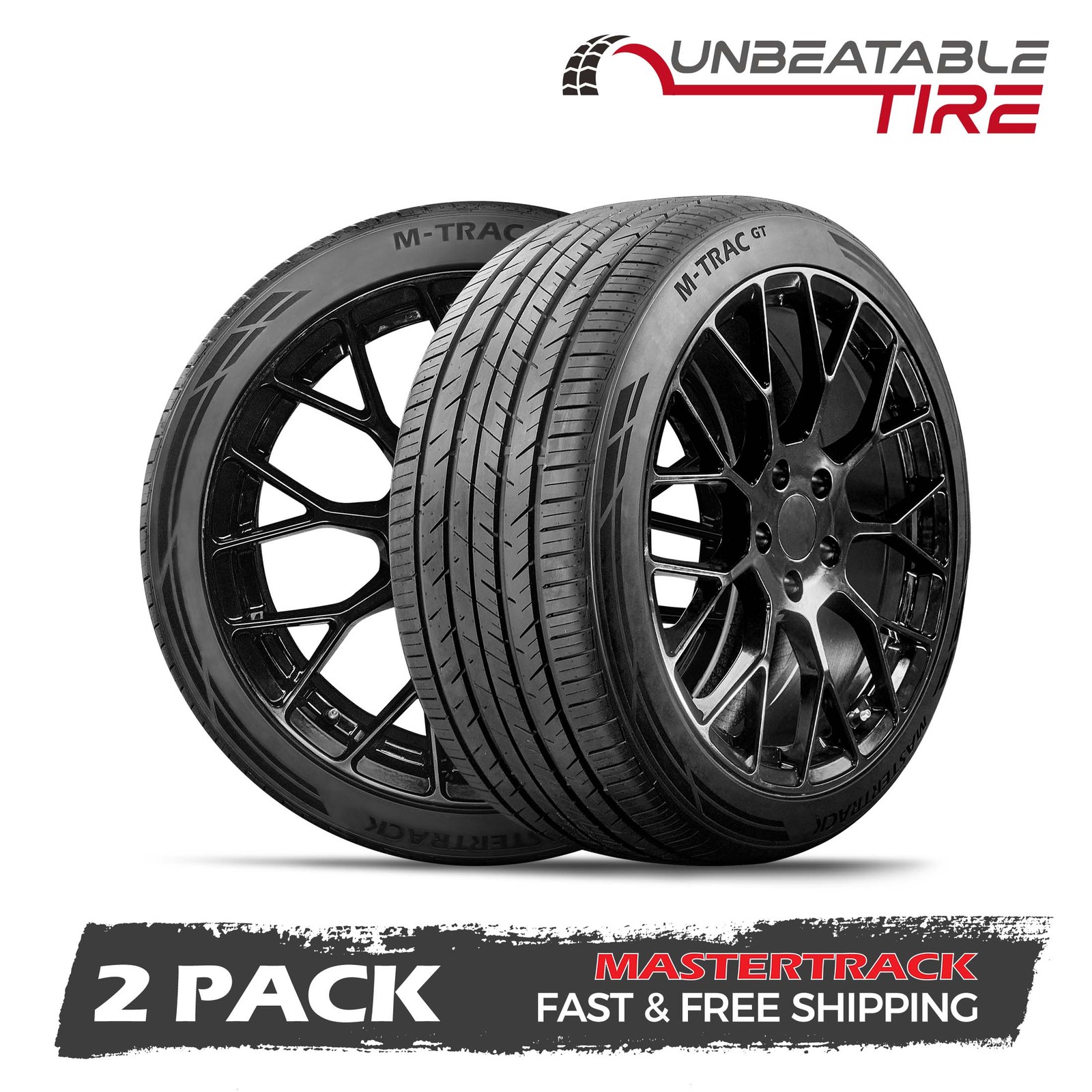 Set of 2 Mastertrack M-TRAC GT 285/25ZR20 93W XL Ultra High-Performance Tires