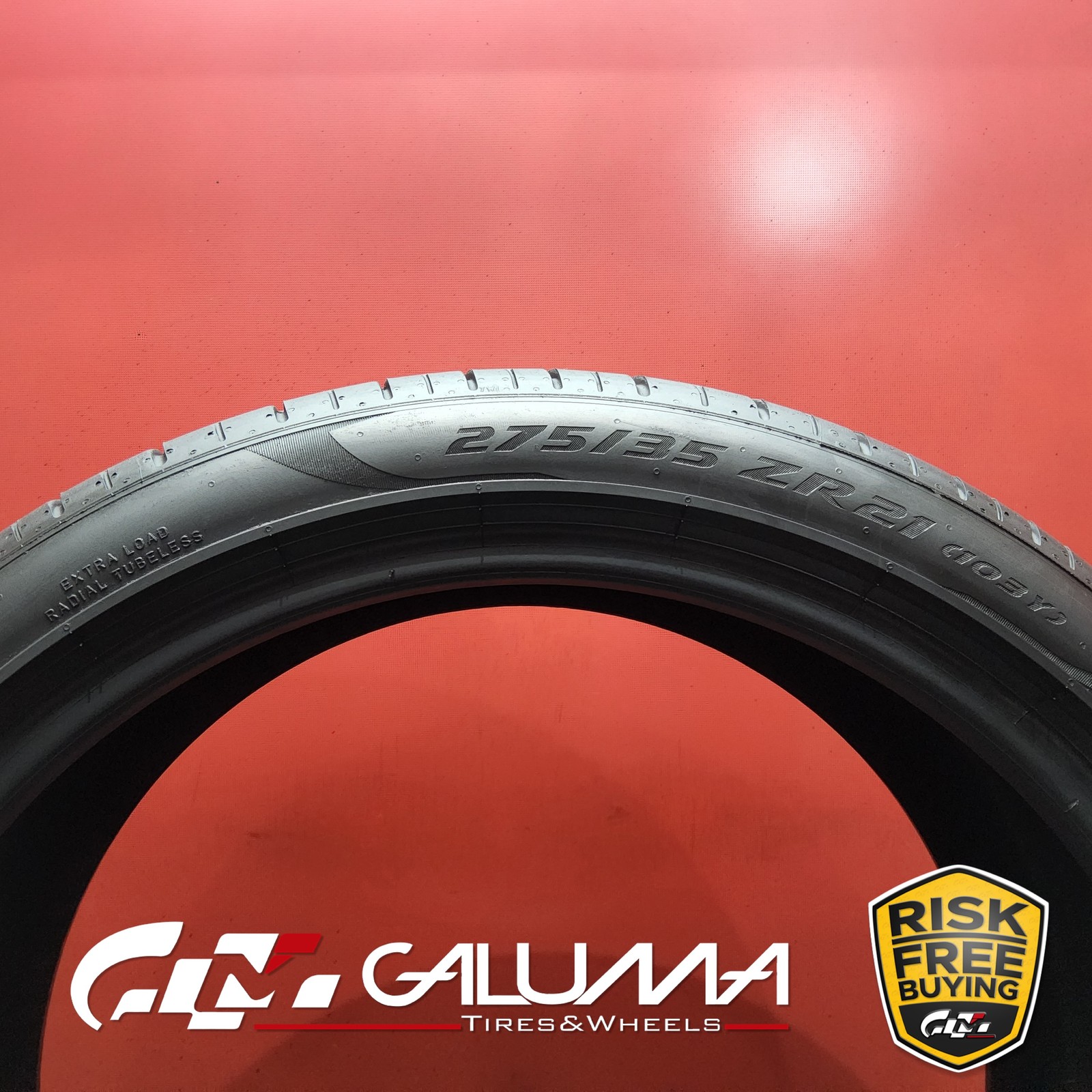 1 Tire LikeNEW Pirelli P-Zero (PZ4) ND0 XL 275/35ZR21 275/35/21 No Repairs 95384