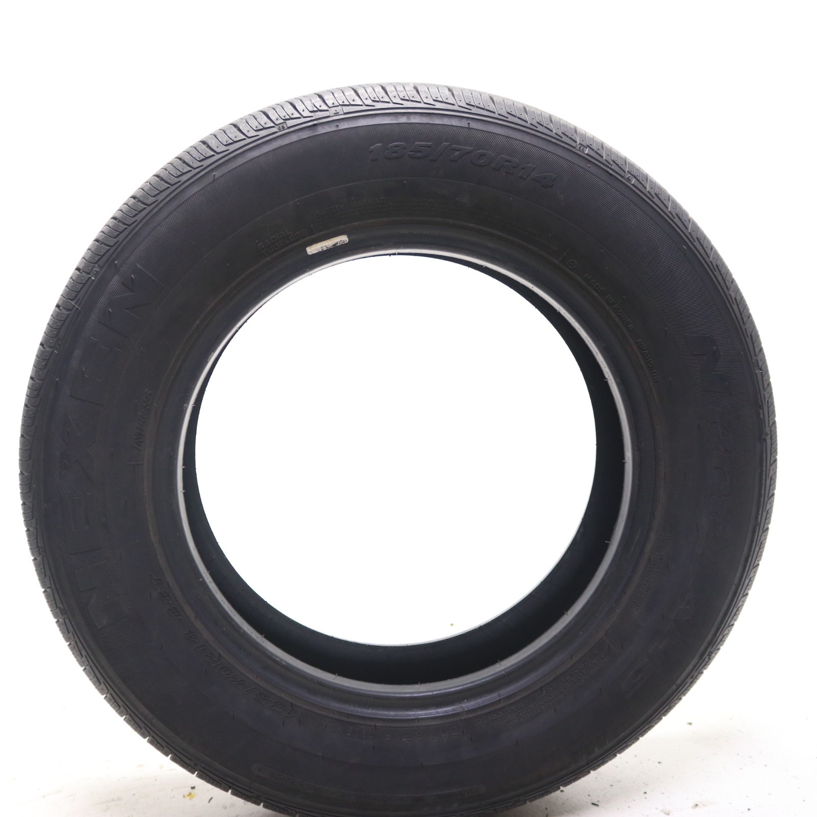 Set of 4 Used 185/70R14 Nexen N’Priz AH5 – 88T – 6.5-7/32 No Repairs
