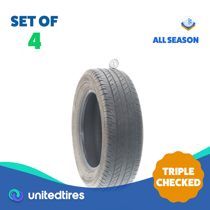 Set of (4) Used 195/65R15 Yokohama YK-GTX 91H – 6-7/32