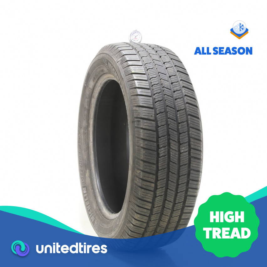 Used 255/55R20 Michelin Defender LTX MS 110H – 9/32