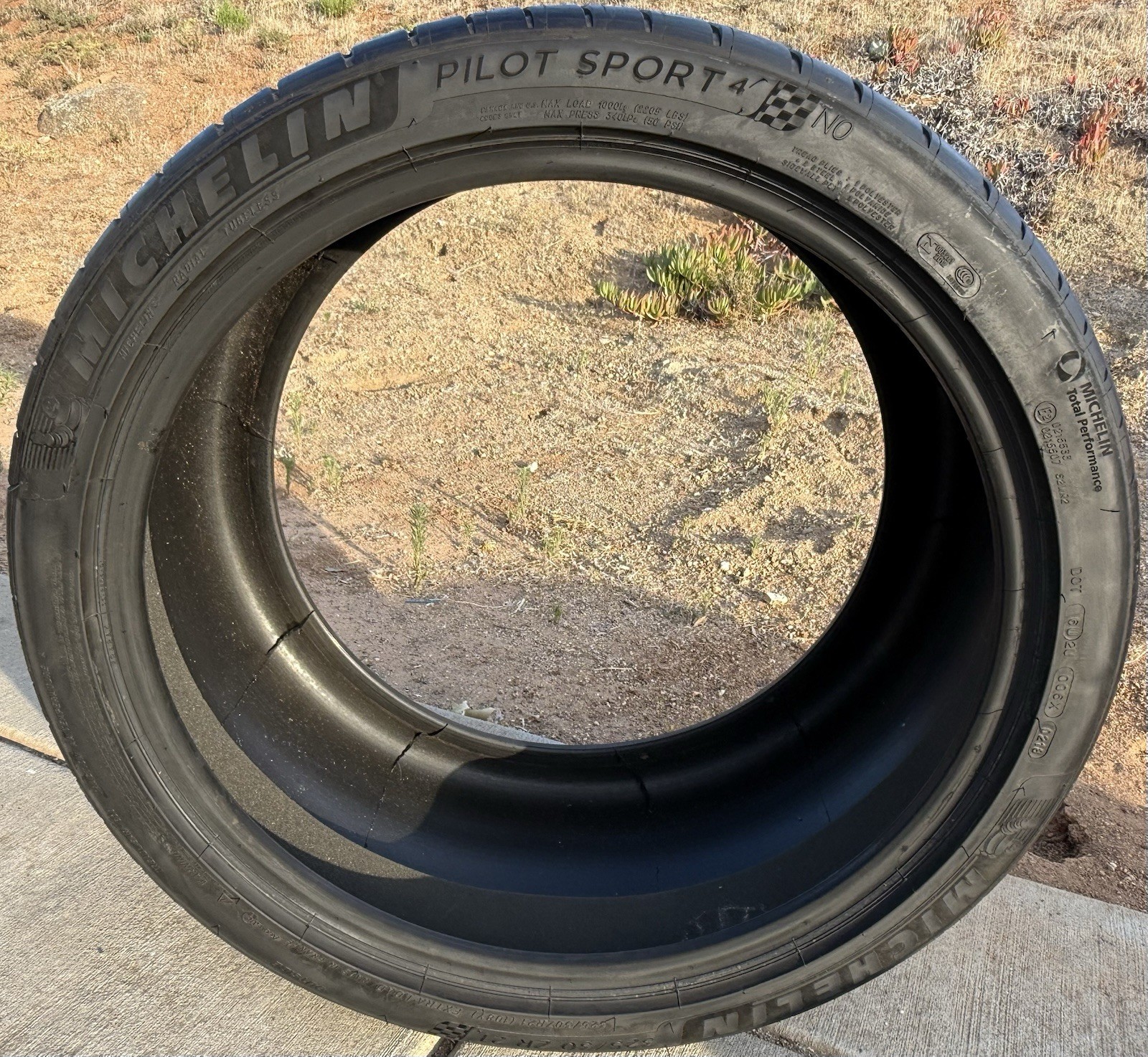 TWO BRAND NEW 325/30ZR21 (108Y) Michelin Pilot Sport 4 N0 Porsche Acoustic Tires