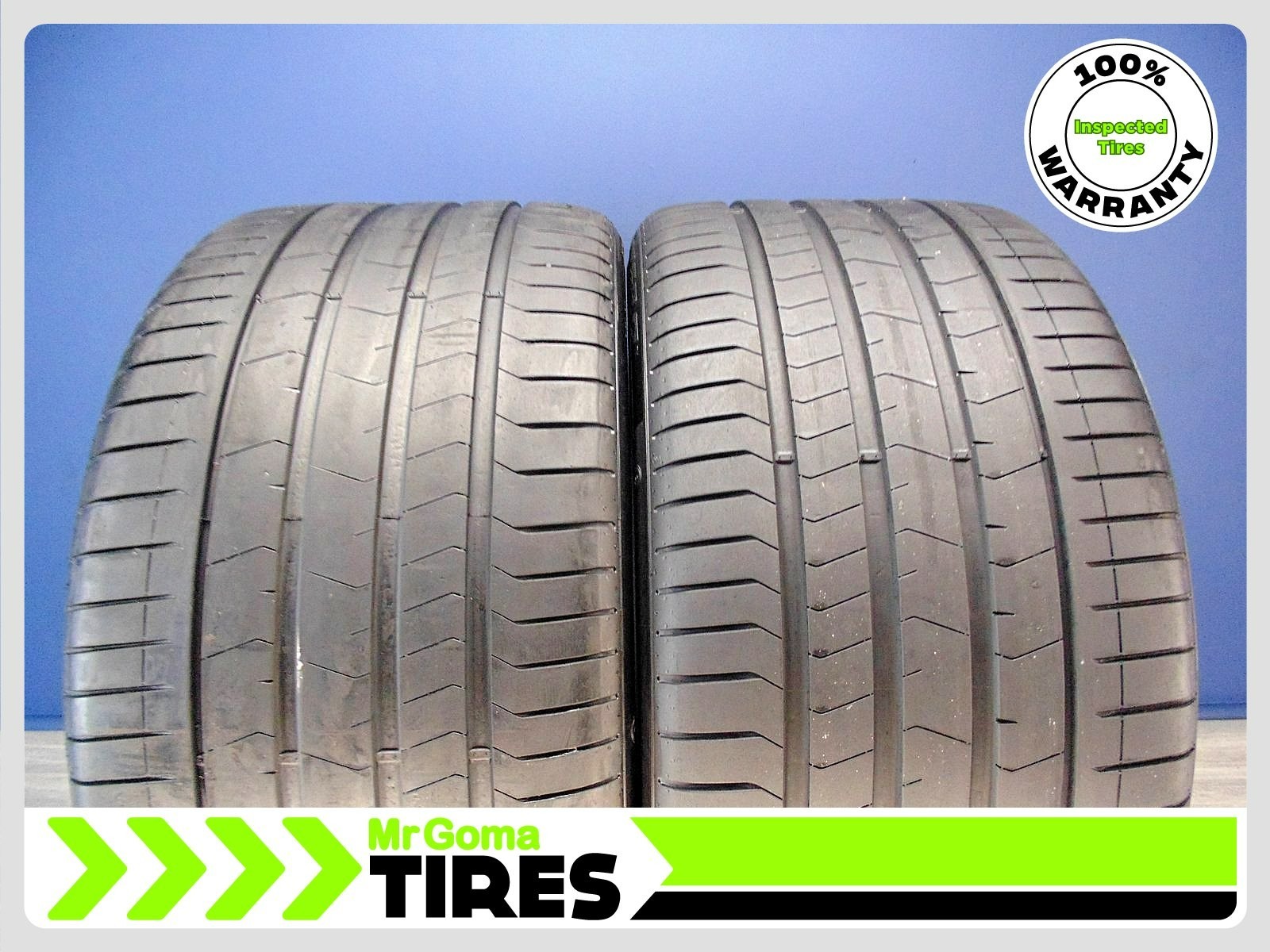 2 PIRELLI P ZERO TM PZ4 B XL 315/30R22 USED TIRES 7.6/32 TREAD 107Y 3153022