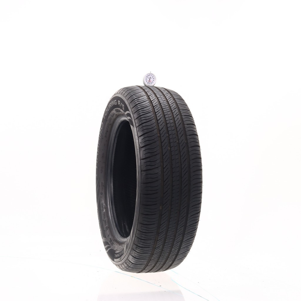 Set of (2) Used 225/60R17 GT Radial Champiro Touring AS 99H – 7.5/32