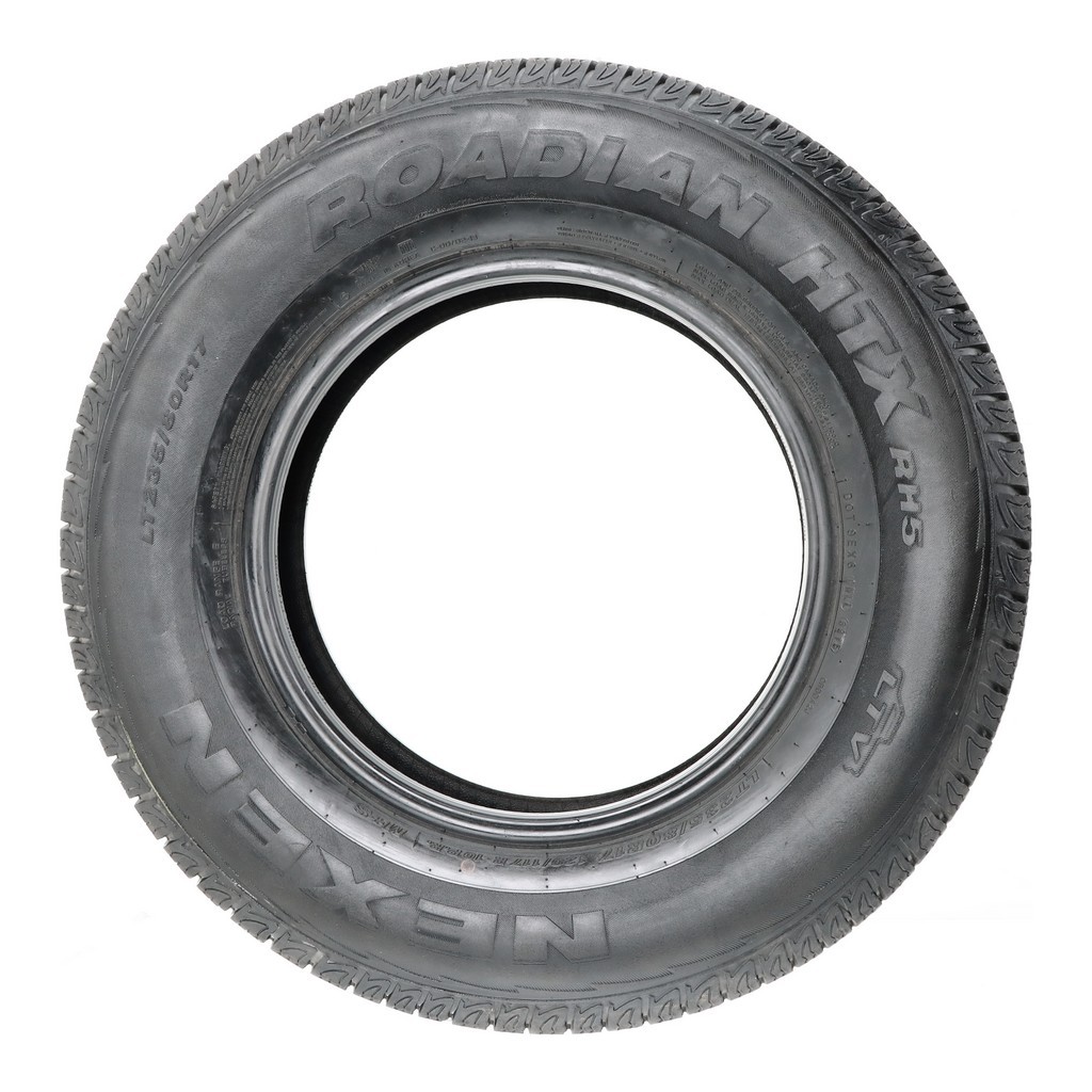 Set of (4) Used LT 235/80R17 Nexen Roadian HTX RH5 LTV 120/117R – 6-7.5/32