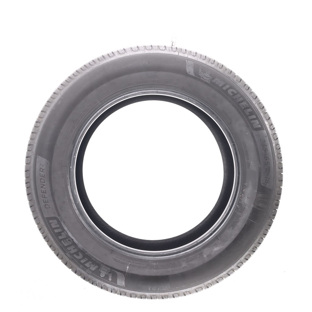 Set of (4) Used 235/65R18 Michelin Defender 2 106H – 8.5-9.5/32