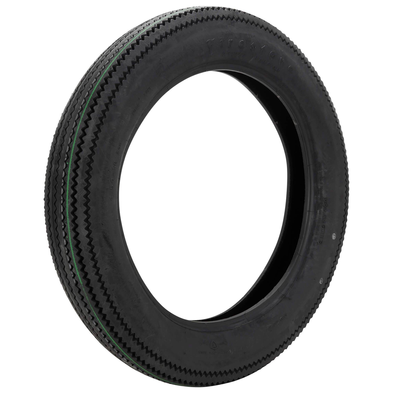 Coker Tire Firestone Deluxe Champion Motorcycle Tire 4.50-18 #72224