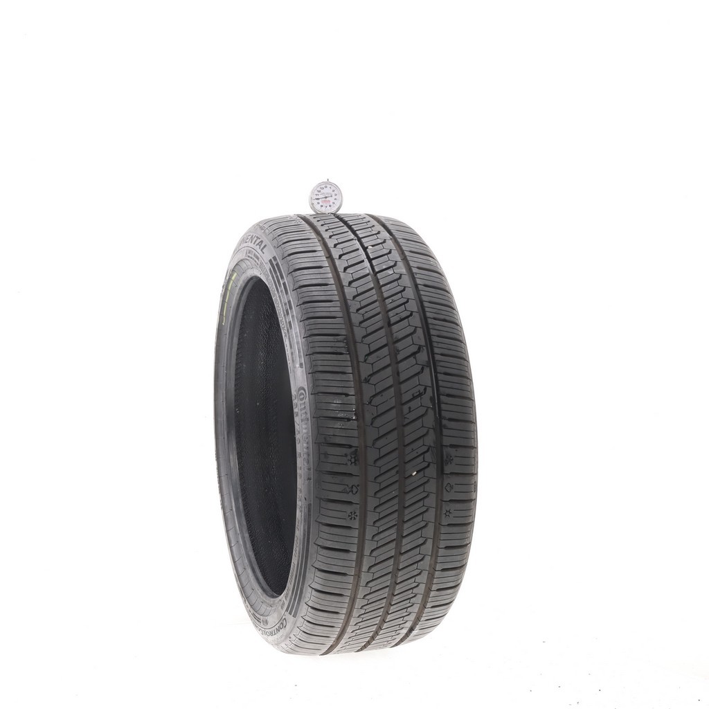 Set of (4) Used 235/40R19 Continental ControlContact Tour M A/S EV – 9.5-10/32