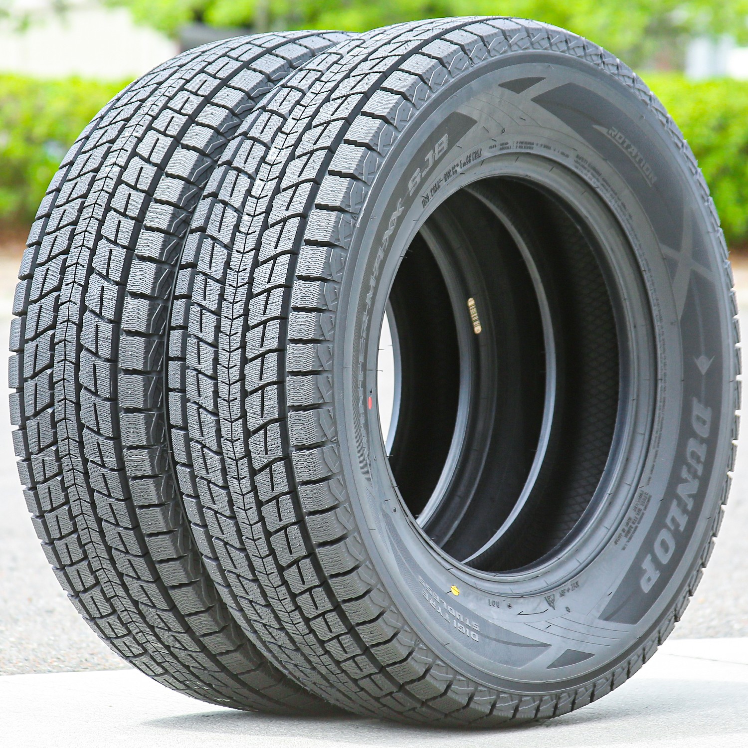 2 Tires Dunlop Winter Maxx SJ8 235/65R17 108R XL (Studless) Snow