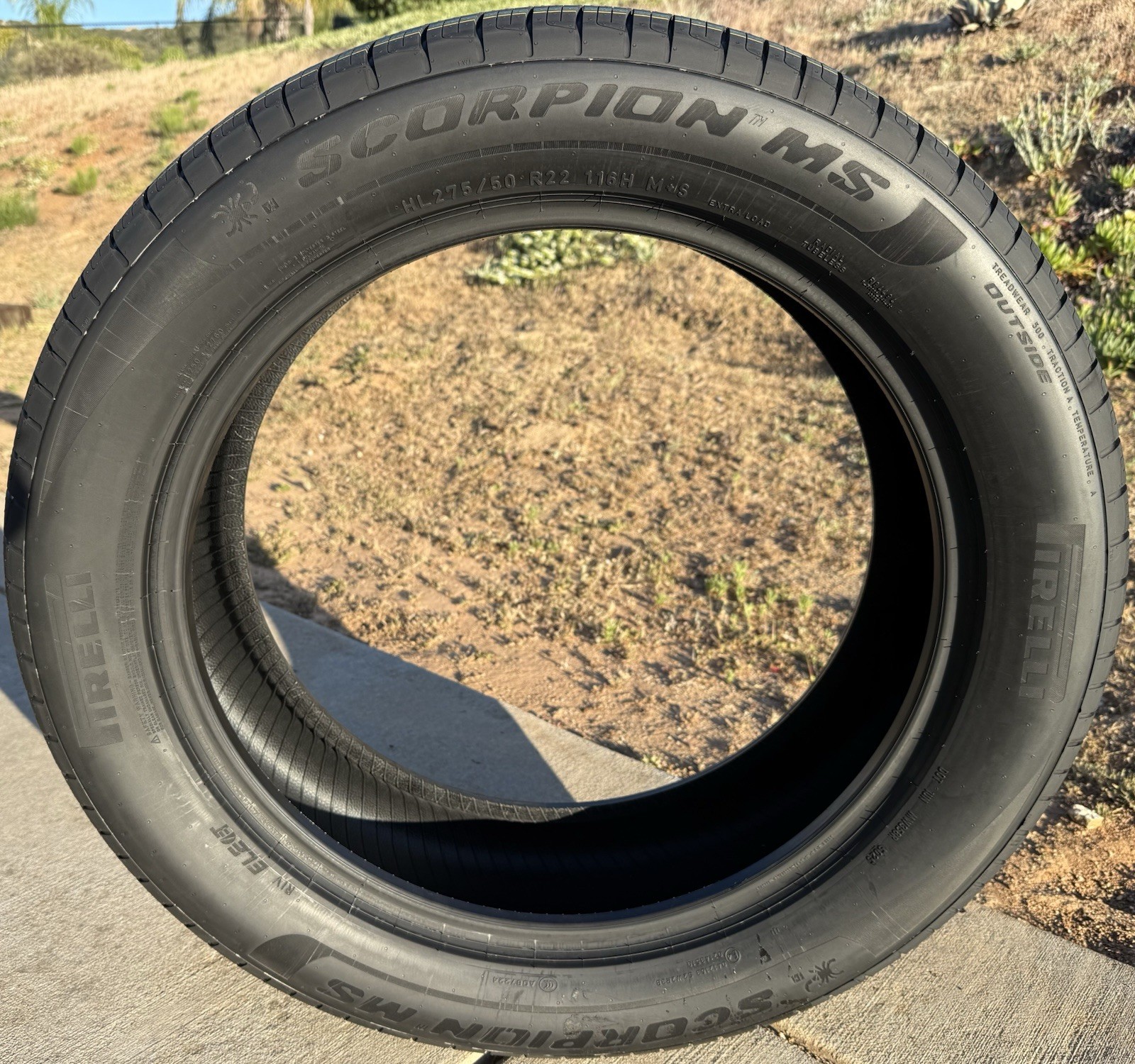 TWO BRAND NEW HL275/50R22 116H Pirelli Scorpion MS ELECT RIV Rivian R1S / R1T
