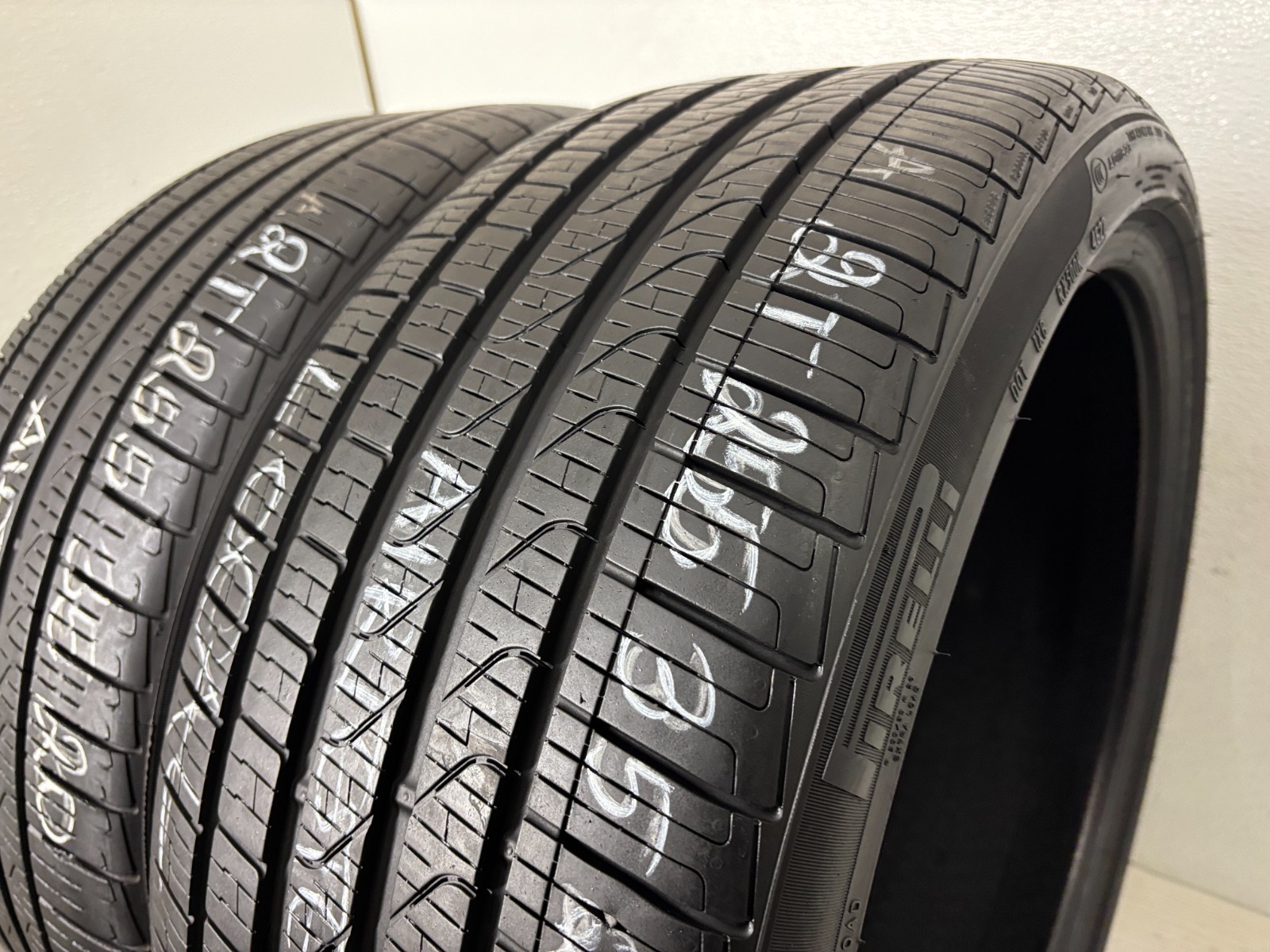 NO SHIPPING ONLY LOCAL PICK UP 2 Tires 255 35 20 Pirelli Cinturato P7 (VOL)
