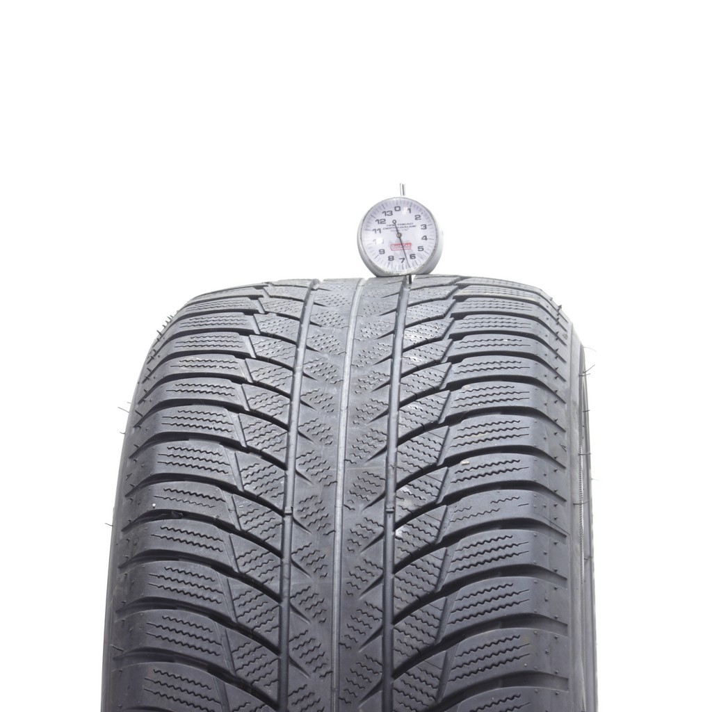 Set of (4) Used 245/50R19 Bridgestone Blizzak LM-001 RFT 105V – 6.5-7/32