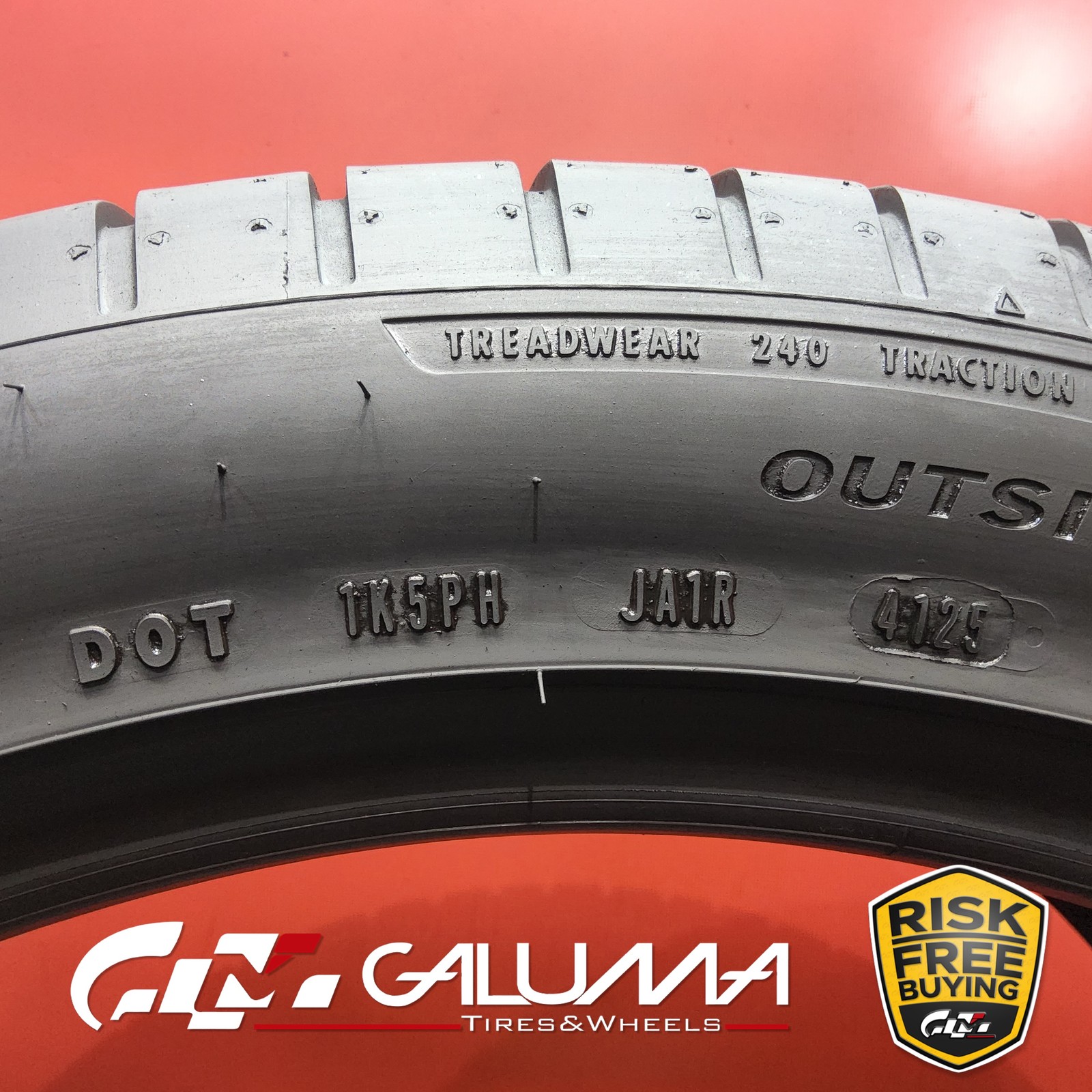 Set of 2 Tires LikeNEW Goodyear Eagle F1 Asymmetric SUV MO1 XL 295/40R22 #96031