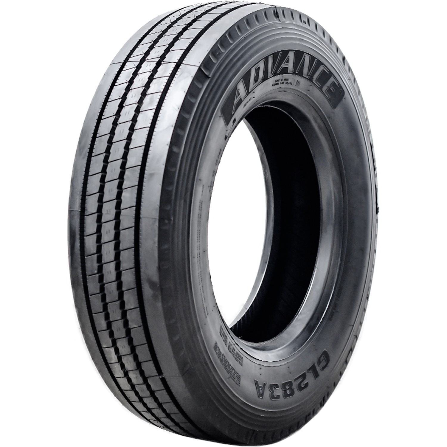 4 Tires Advance GL283A 255/70R22.5 Load H 16 Ply All Position Commercial