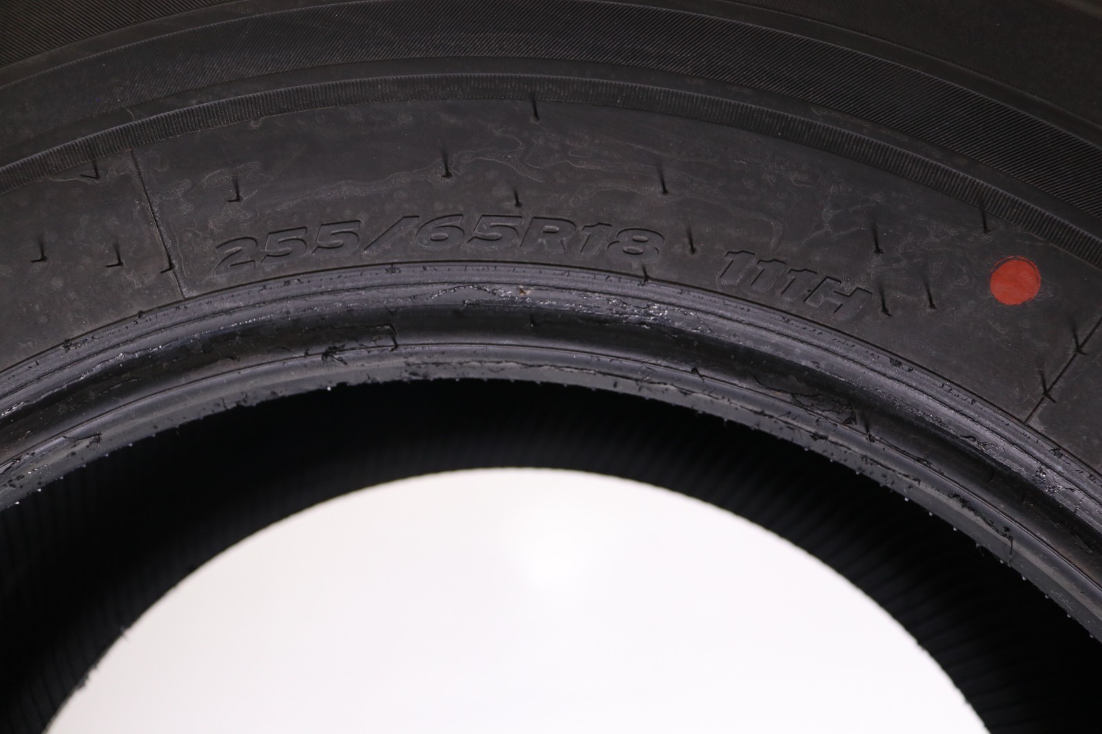 Set of 4 Used 255/65R18 Hankook Kinergy GT – 111H – 9.5-10.5/32