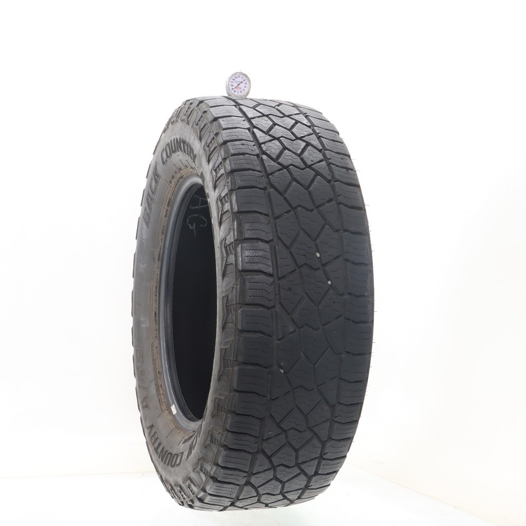 Set of (4) Used LT 275/65R18 DeanTires Back Country A/T2 123/120S – 7-8.5/32