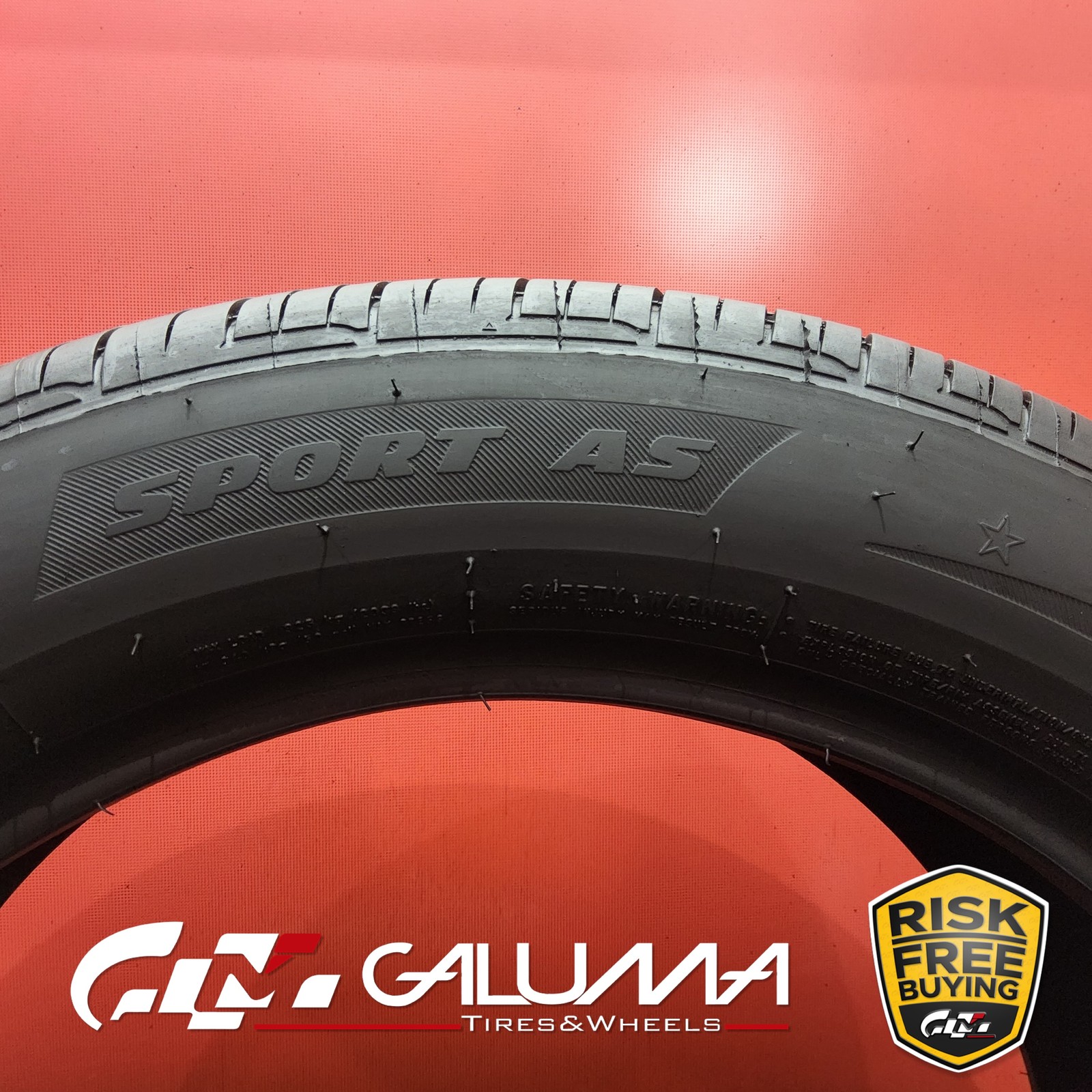 Set of 2 Tires Bridgestone Dueler H/P Sport AS RFT ★ 245/50R19 No Repairs #96199