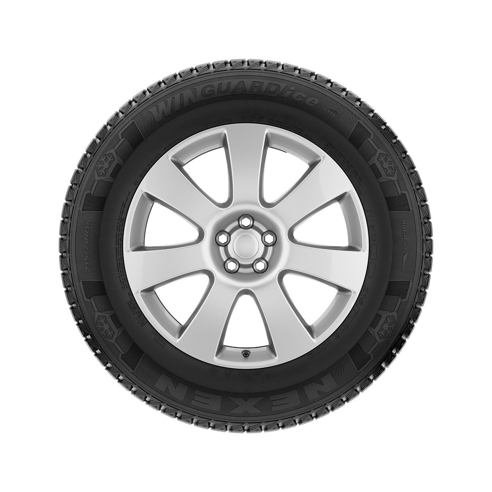 1 NEW 225/65R17 Nexen Winguard Ice SUV 102Q (DOT:2422) Tire 225 65 R17