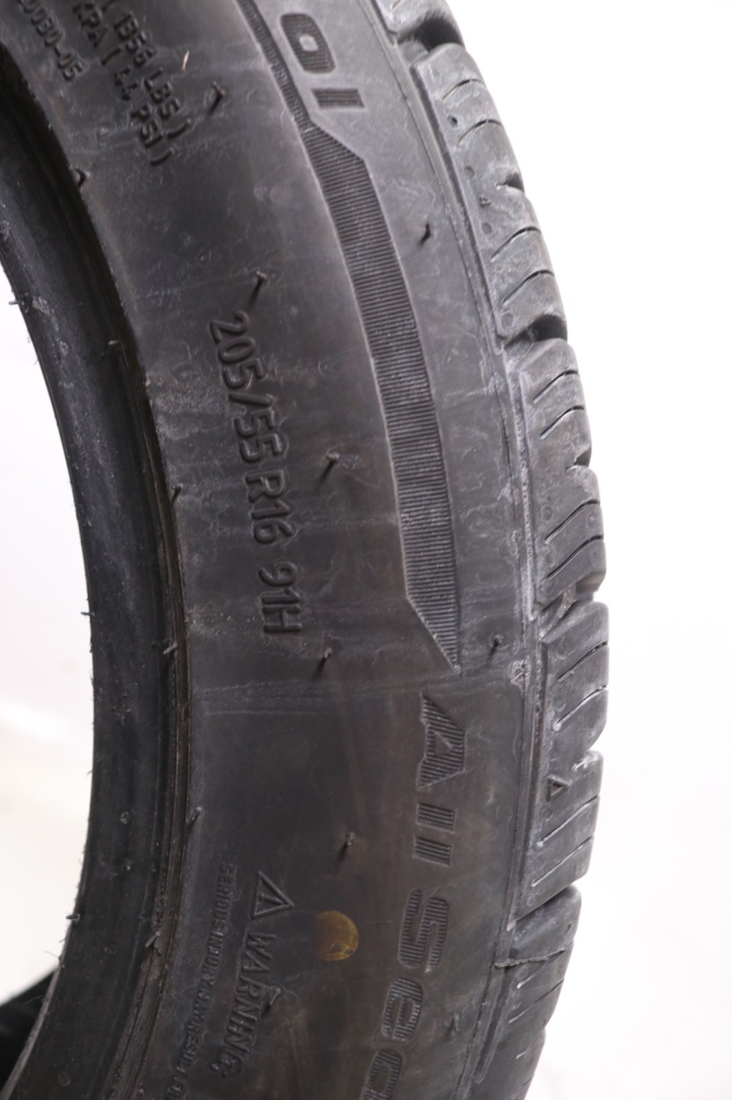 Set of 4 Used 205/55R16 BFGoodrich Advantage Control – 91H – 10-10.5/32