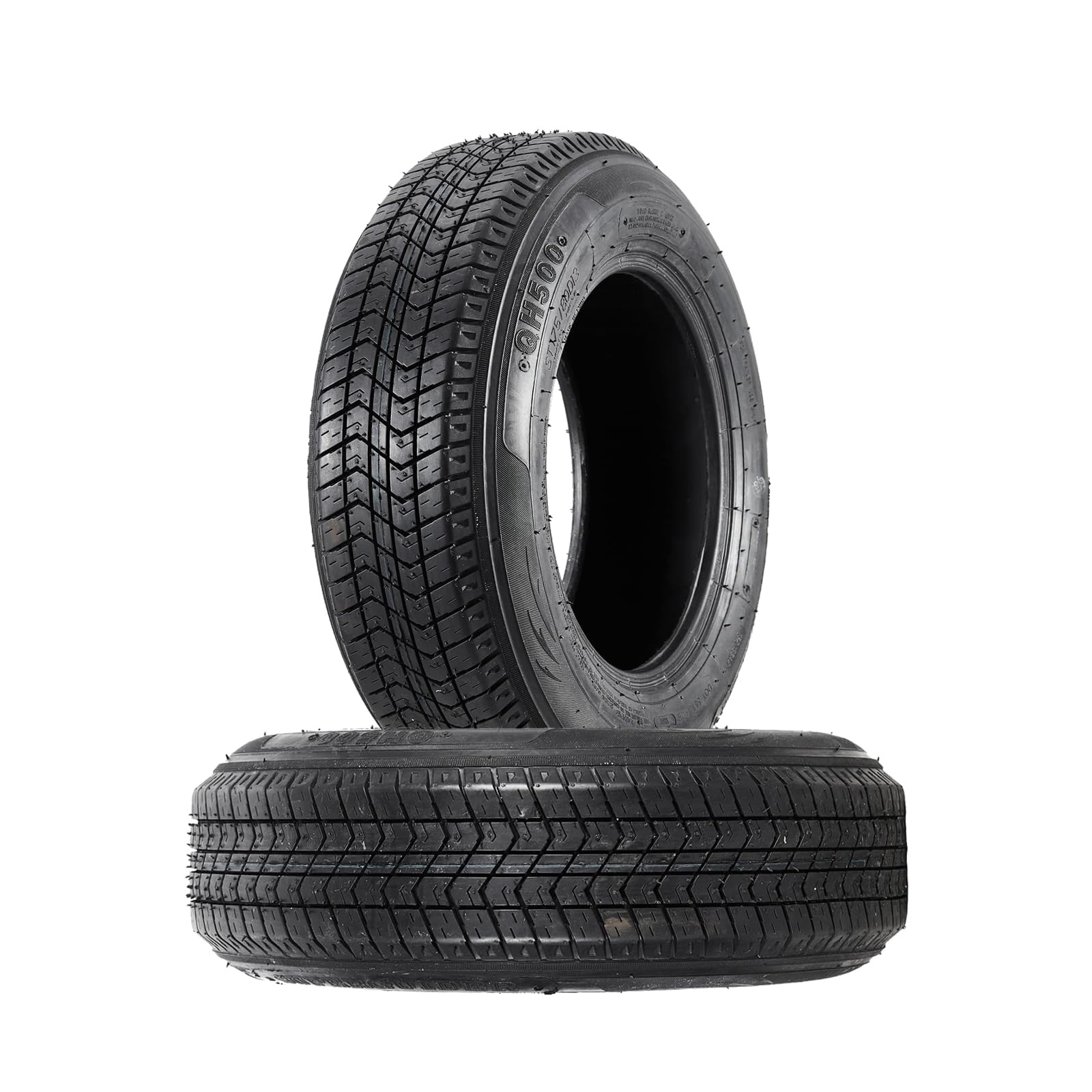 SET 2 ST205/75D14 Trailer Tires Load Range C,6 PLY Heavy Duty 205 75 14 Tubeless